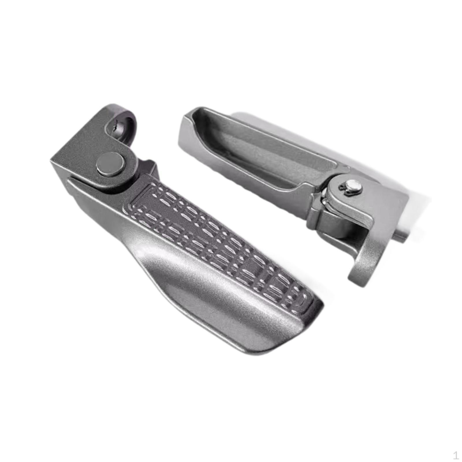 Электровелосипеды Задние Педали Подножки Прямая Замена Складные Легкая Установка Противоскользящие